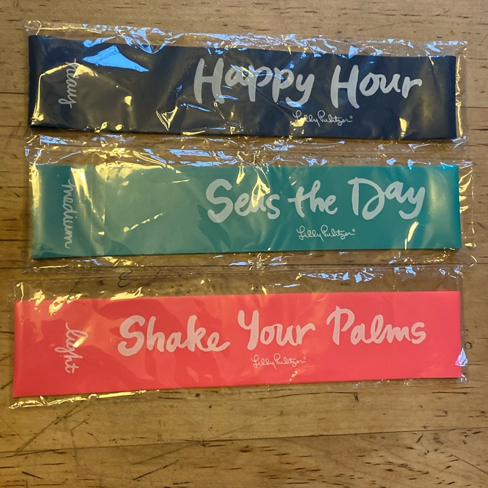 Lilly Pulitzer new elastic resistance athletic bands (3)